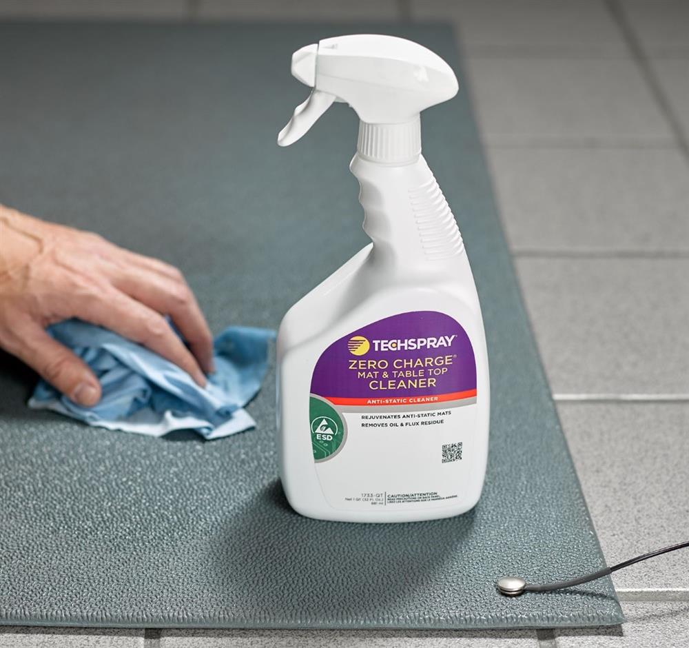 Techspray Zero Charge Mat & Table Top Cleaner